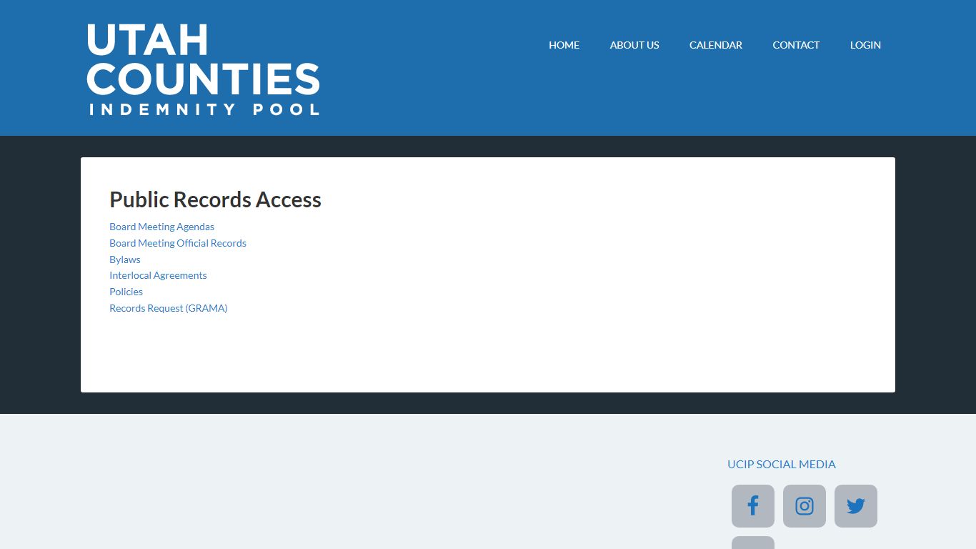 Public Records Access - Utah